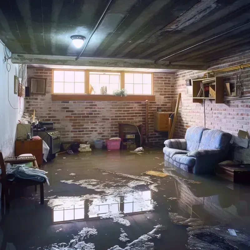 Flooded Basement Cleanup in Rappahannock County, VA